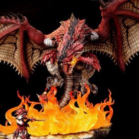 Rathalos The Fiery Bundle Monster Hunter 1/10 Diorama by Kinetiquettes